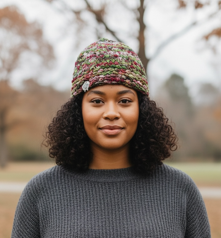 Berry Frost Alpine Beanie