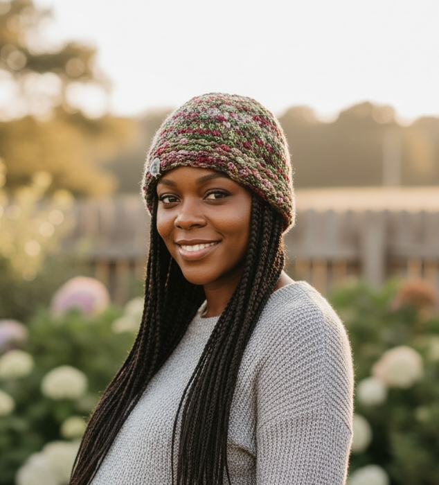 Berry Frost Alpine Beanie