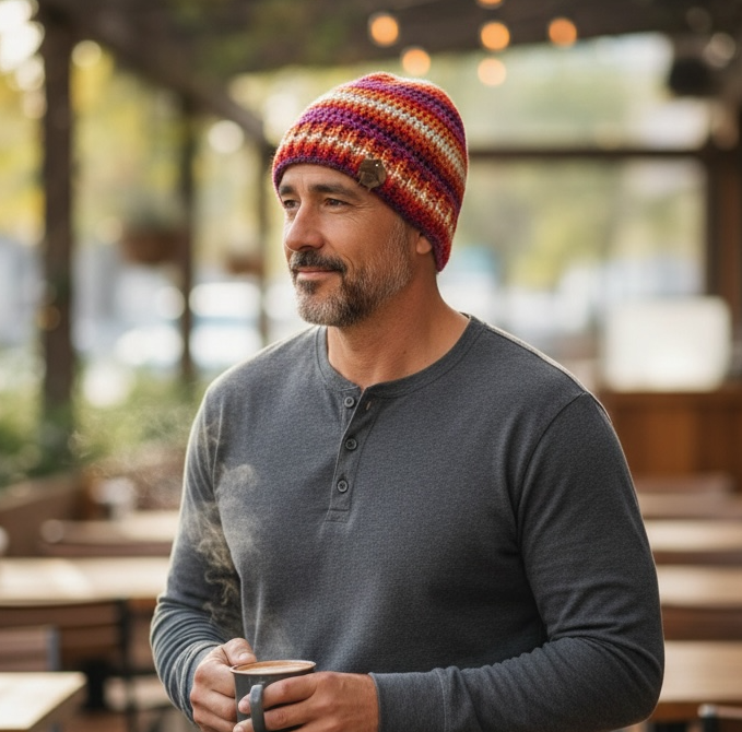 Shades of Sunset Beanie