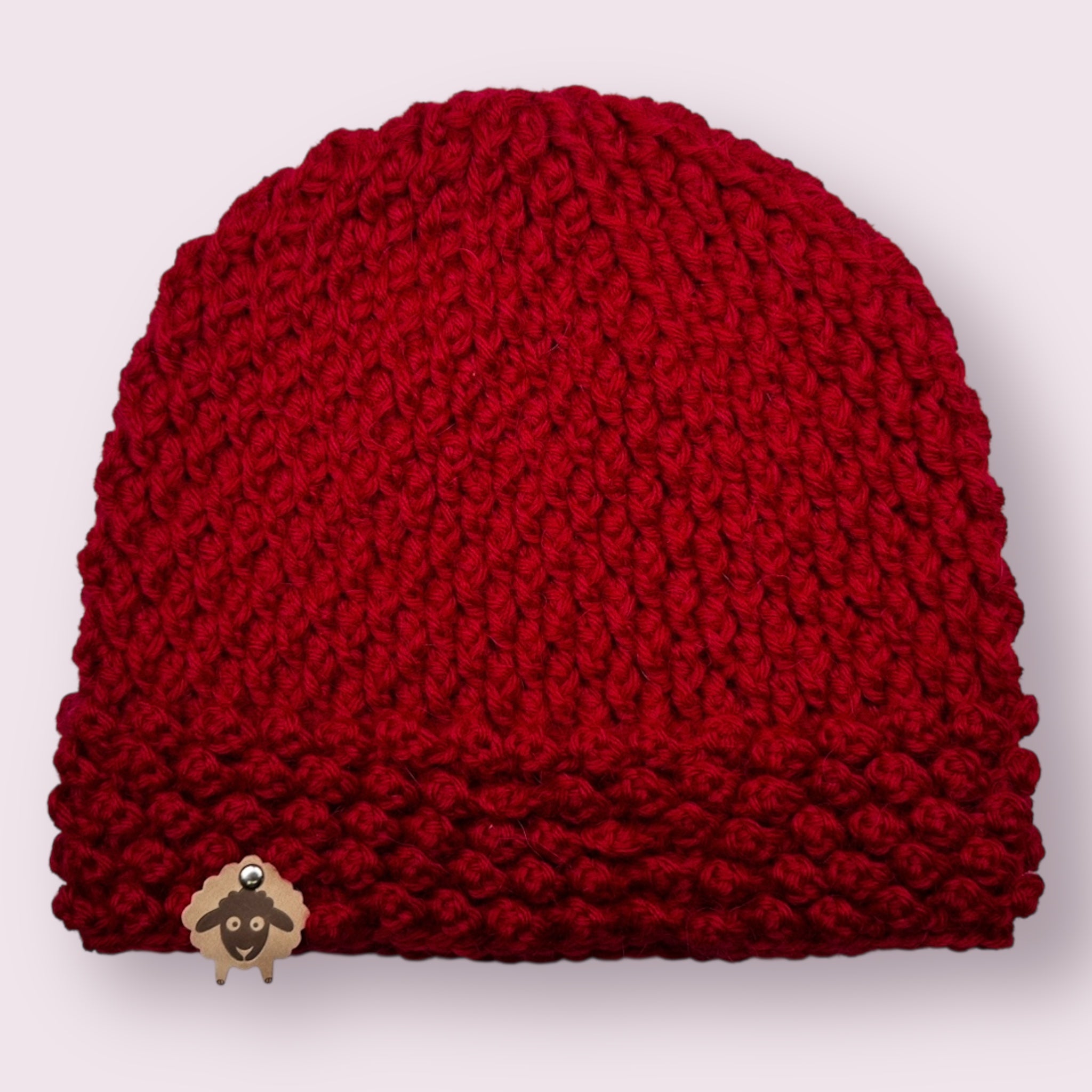 Cherry Pop Alpine Beanie