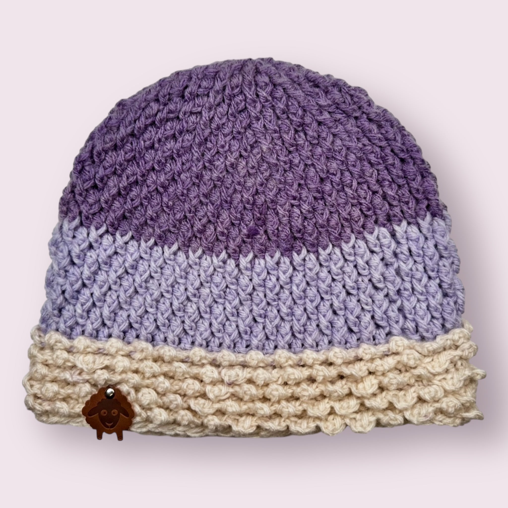 Grape Lollipop Alpine Beanie